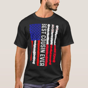 American Flag Malta Flag Best Cousin Ever Family T-Shirt