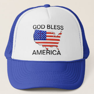 AMERICAN FLAG/MAP HAT