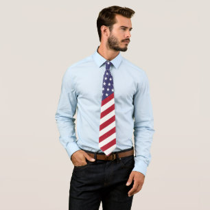 American Flag Men's Necktie