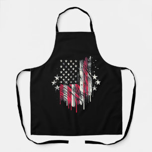 American Flag Mens USA Toddler American Flag 4th o Apron
