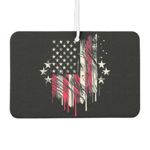 American Flag Mens USA Toddler American Flag 4th o Car Air Freshener