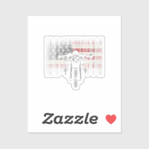 American Flag Motorcycle Freedom