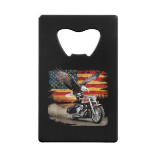 American Flag Motorcycle Tshirt USA Flag Biker Ret