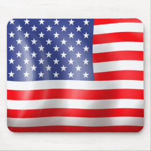 American Flag Mouse Pad