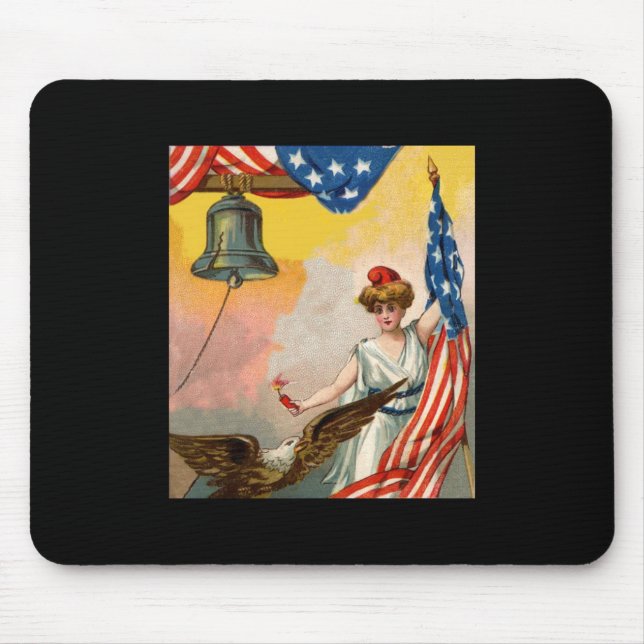 American Flag Mouse Pad (Front)