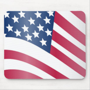 AMERICAN FLAG MOUSE PAD