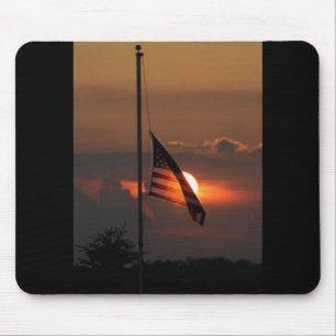 American Flag Mouse Pad