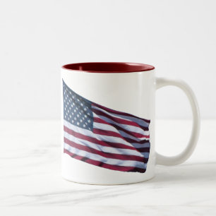 American Flag Mug