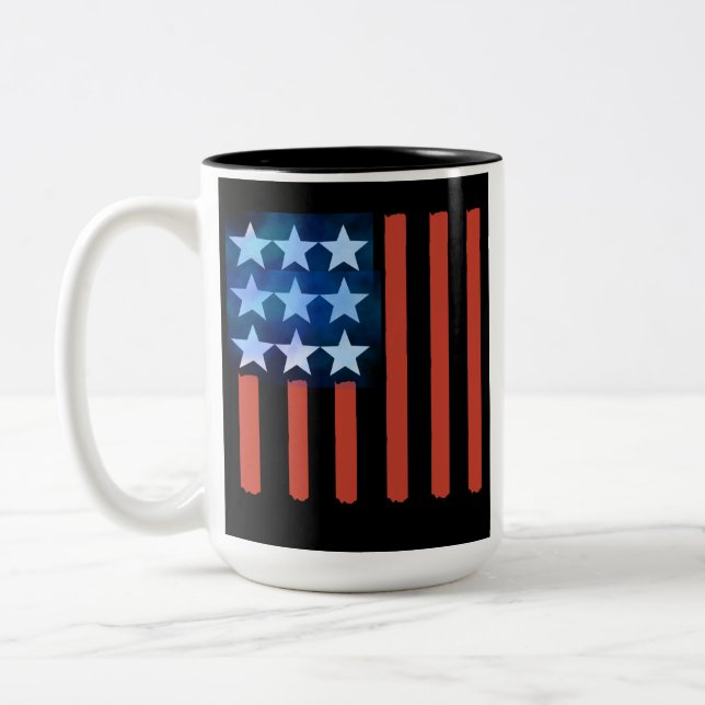 American Flag Mug (Left)