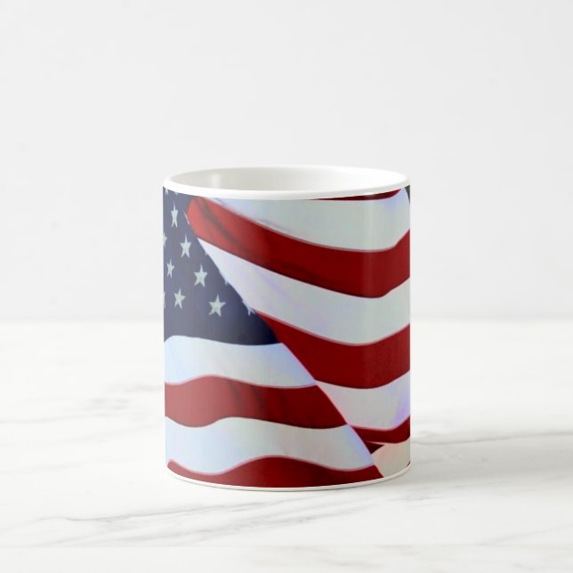 American Flag Mug (Center)
