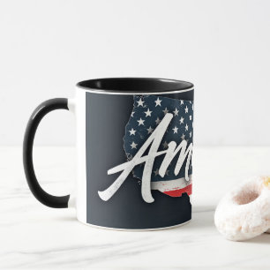 American flag mugs