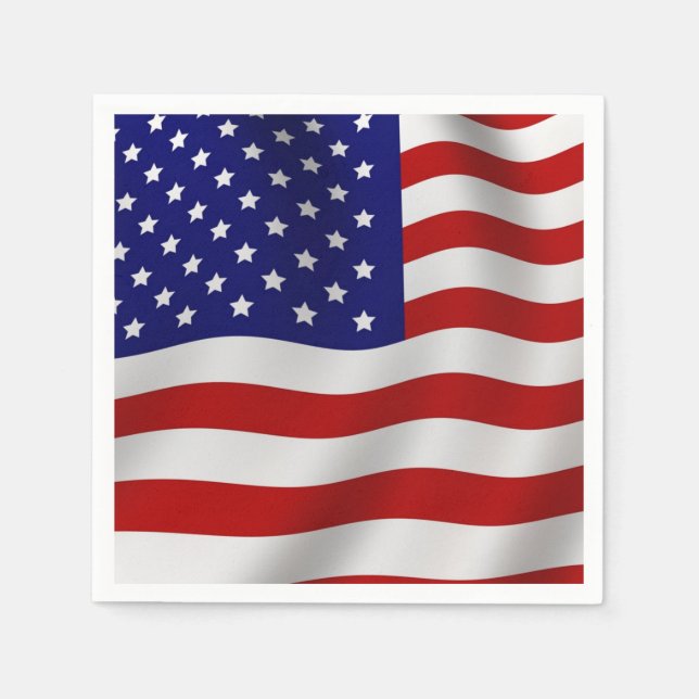 American Flag Napkin (Front)