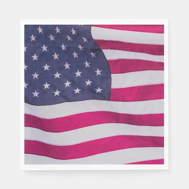 American Flag Napkin (Front)