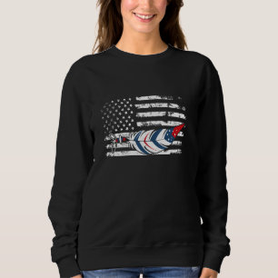 American Flag - Native Feather Pride Month Indigen Sweatshirt