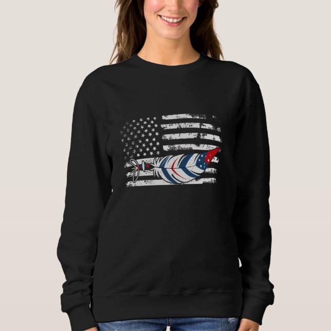 American Flag - Native Feather Pride Month Indigen Sweatshirt (Front)