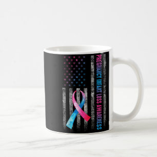 American Flag Nk & Blue Pregnancy Infant Loss Coffee Mug
