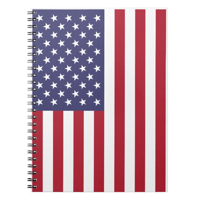 American Flag Notebook (Front)