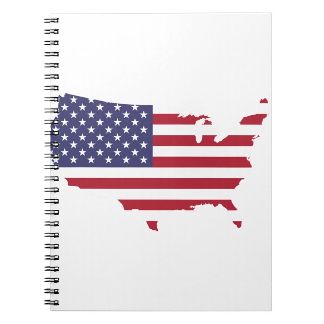 american flag notebook (Front)