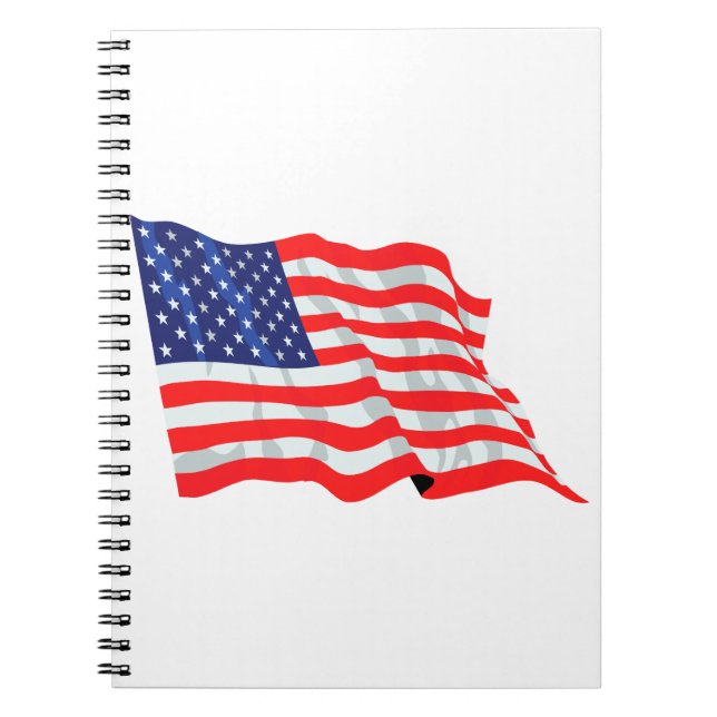 American flag  notebook (Front)