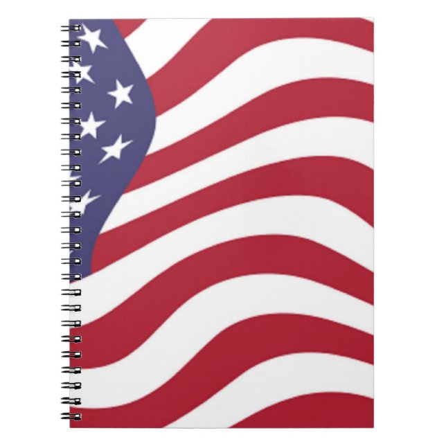 AMERICAN FLAG NOTEBOOK (Front)