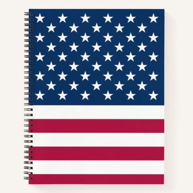 American Flag Notebook (Front)