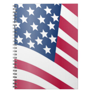 AMERICAN FLAG NOTEBOOK