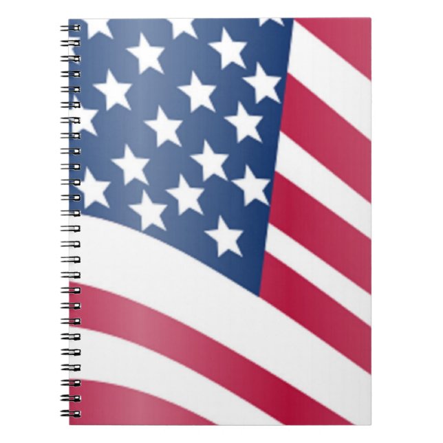 AMERICAN FLAG NOTEBOOK (Front)