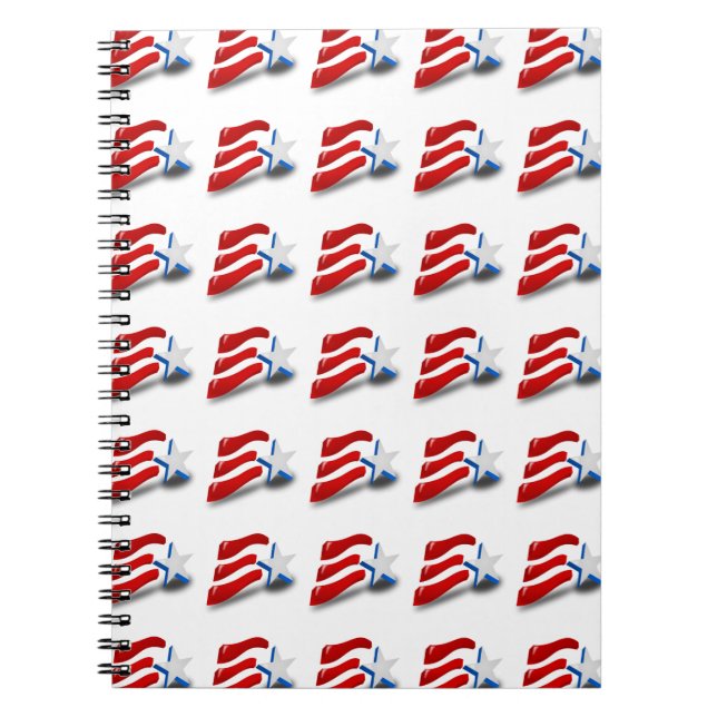 AMERICAN FLAG NOTEBOOK (Front)