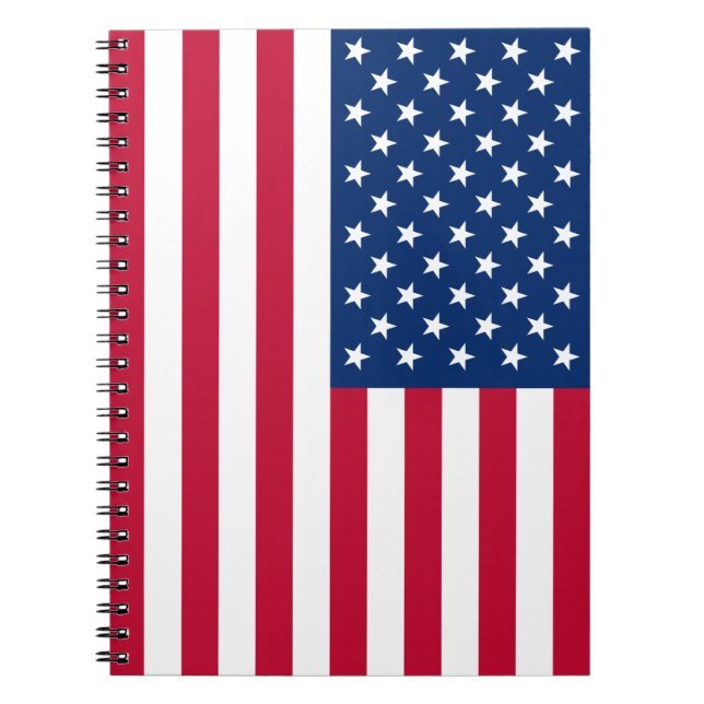 American Flag Notebook (Front)