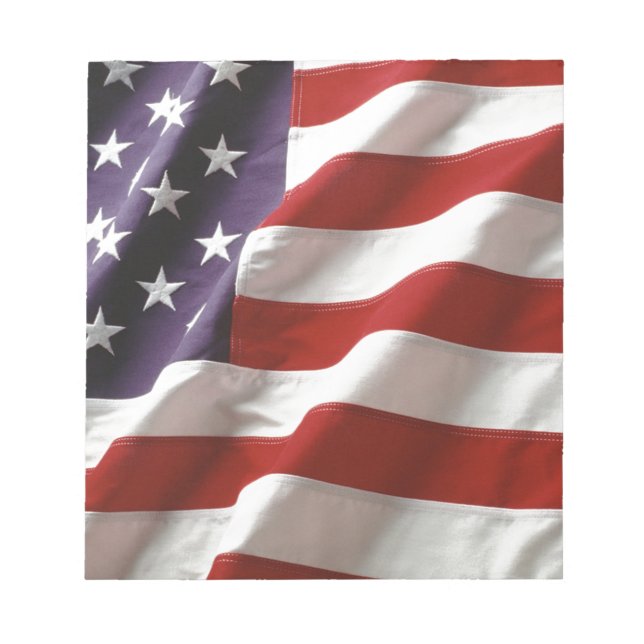 American Flag Notepad (Front)
