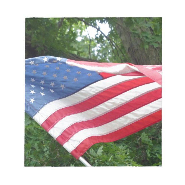 American Flag Notepad (Front)