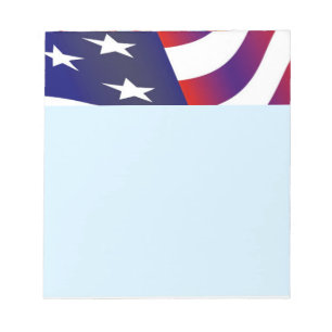American Flag Notepad