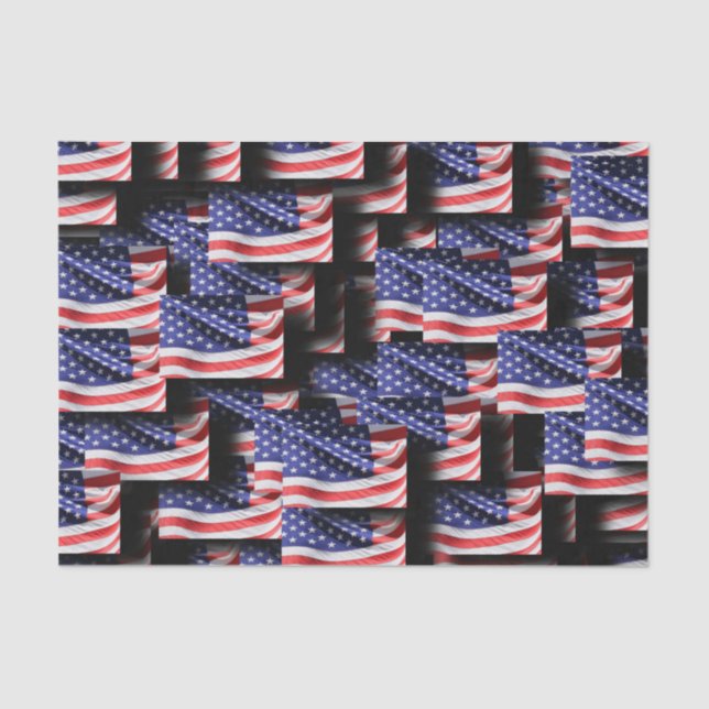 American Flag, Old Glory Tissue Paper (Front)