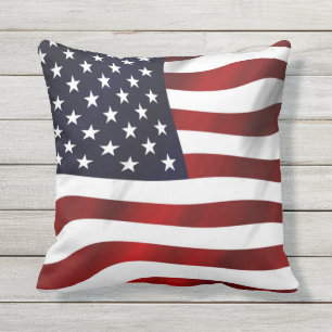 American Flag Outdoor Cushion