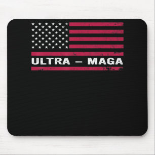 American Flag Outfit Black American Flag Fun Ultra Mouse Pad