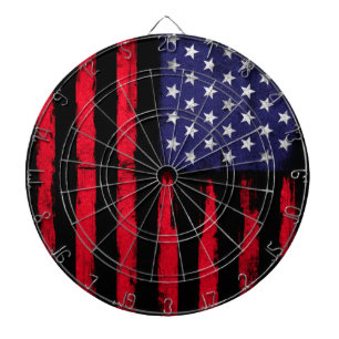 American Flag Patriot Dartboard
