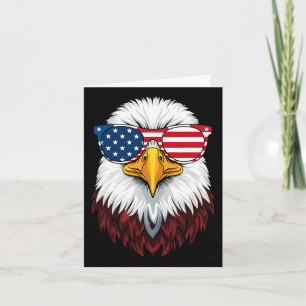 American Flag Patriotic Eagle Shirt Men Boys 4th O Card