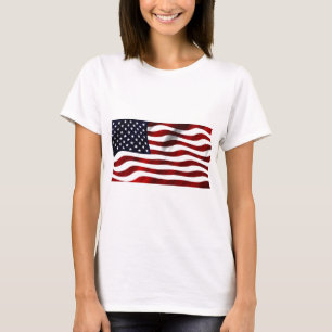 American Flag Patriotic Independence Day T-Shirt