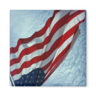 American Flag - Patriotic Note Card -