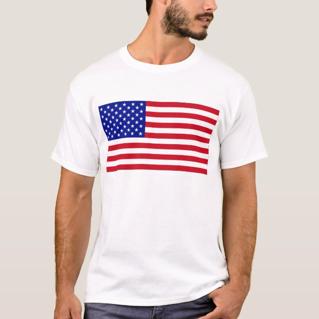 American Flag Patriotic Tank Top (Front)