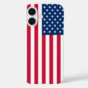 American Flag Patriotic USA iPhone 16 Case