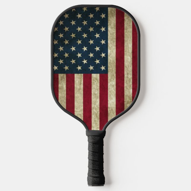 American Flag Pickleball Paddle (Front)