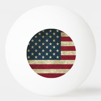 American Flag Ping Pong Ball