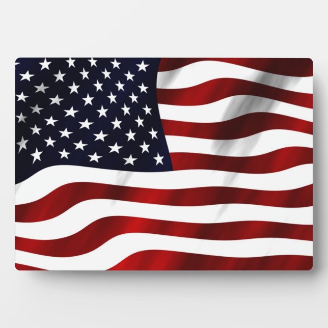 American Flag Plaque (Front)
