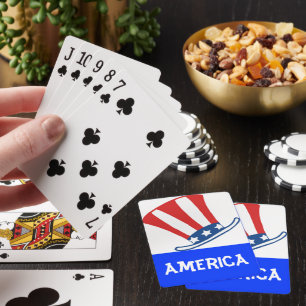 American Flag  Playing Cards