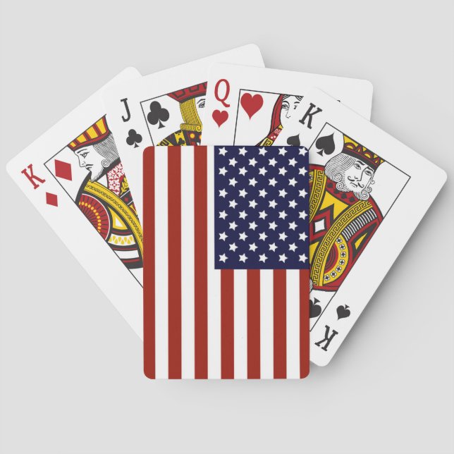 American Flag Playing Cards (Back)