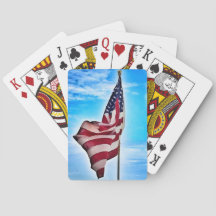 American Flag Playing Cards