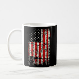 American Flag Pledge Of Allegiance Coffee Mug