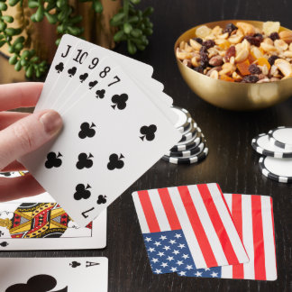 American Flag Poker Cards 