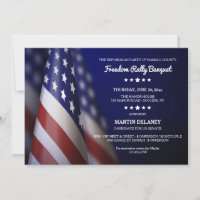 American Flag Political Campaign Fundraising